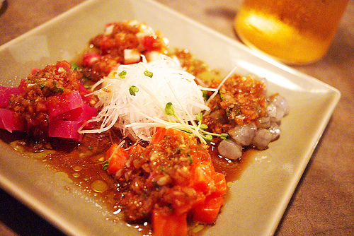 ยำทะเลดิบ